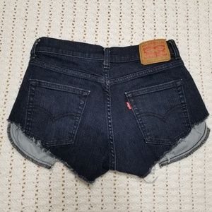 Vintage Levi's 505 High Rise Cutoffs
